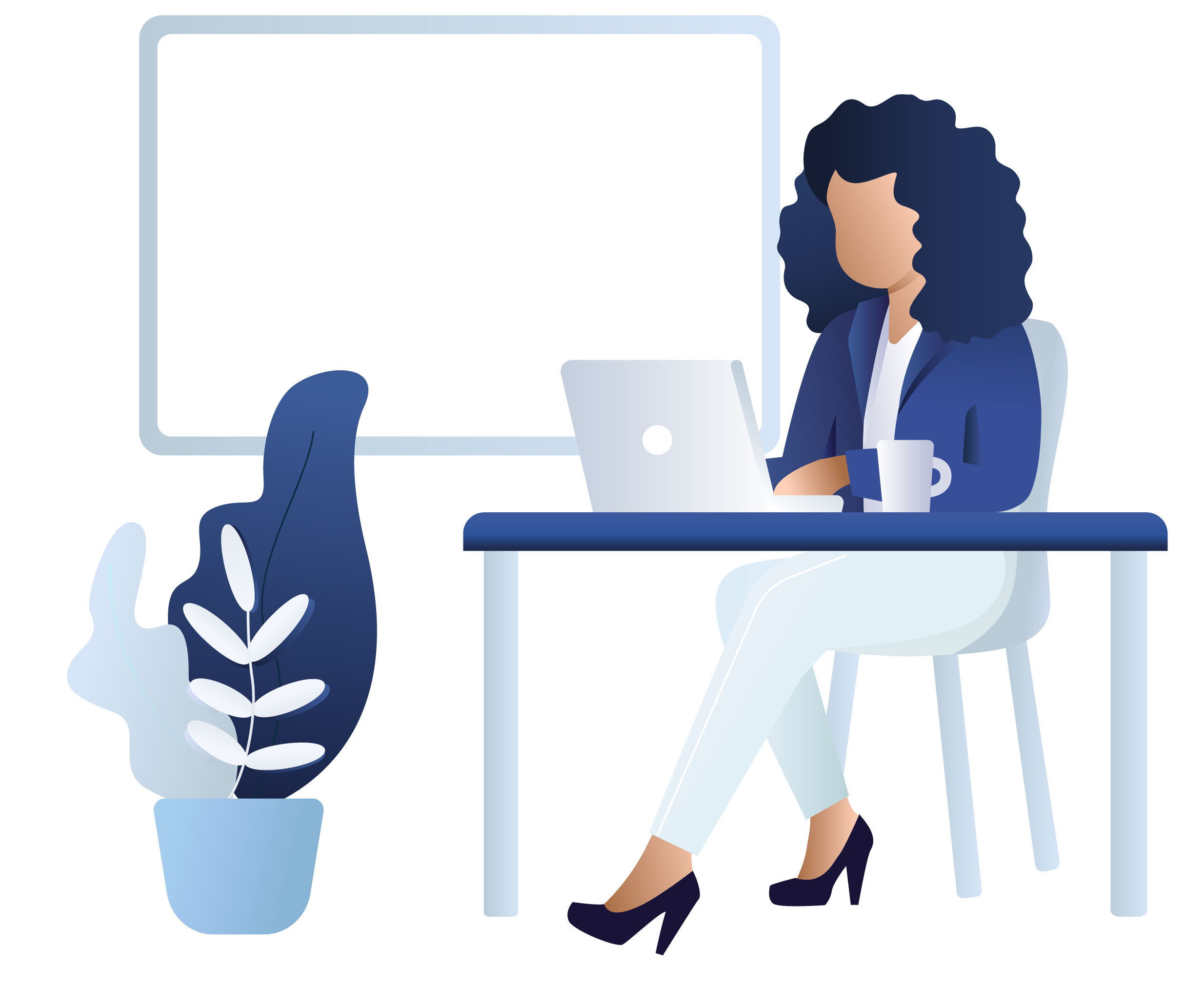 Learner studying human-centered investigation certification materials online